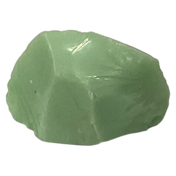 Lime Green Art Glass Cullet Glowing Manganese Slag Glass #5GM37 - Picture 7 of 8